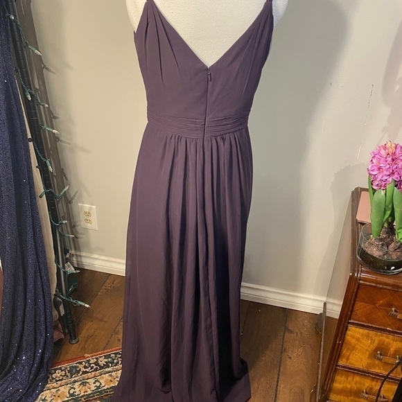 13. Floaty Chiffon Evening Gown By Levkoff. NWOT - Picture 7 of 10